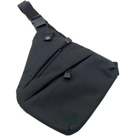 Resim Reedark Erkekler İçin Su Geçirmez Çapraz Sırt Çantası - Seyahat, Bisiklet Ve Doğa Yürüyüşleri İçin Çok Amaçlı Siyah 