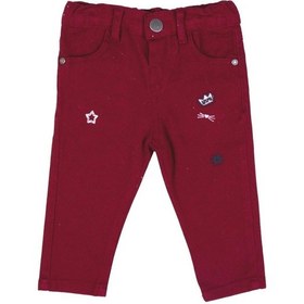Resim Bebepan Pantolon Star Gabardin-2596 Bordo 