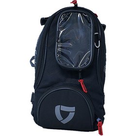 Resim DOT CYCLE Motosiklet Depo Üstü Çanta Şeffaf Gözlü 