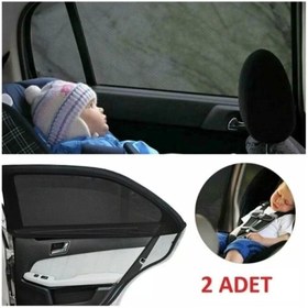 Resim NAZ OTO BMW X3 (2003-2010 E83) Uyumlu 2 Adet Oto Yan Cam Güneşliği, Arka Cam Güneşliği/Perde 