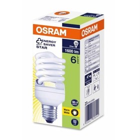 Resim BOYTAŞ TASARRUFLU AMPUL OSRAM23WATT SPİRAL SARI IŞIK 