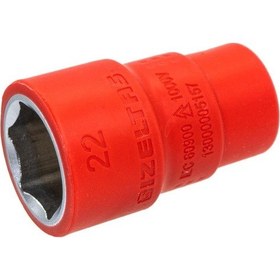 Resim İzeltaş 13000005157 1000v İzoleli 6 Köşe 1/2" Lokma Anahtar 22 Mm 