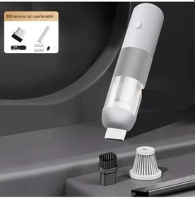 Resim Taşınabilir Araba Elektrikli Vu0eln Açık Gri 