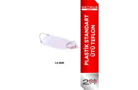 Resim Metmus Plastik 1.5 mm Standart Ütü Teflon 2 Adet 