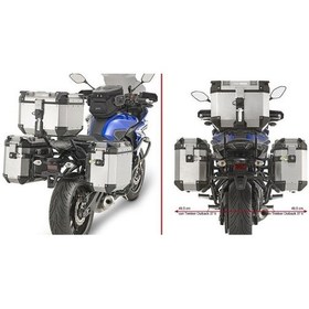 Resim Gıvı Plr2130Cam Yamaha Tracer 700 (16-19) Yan Çanta Taşıyıcı 
