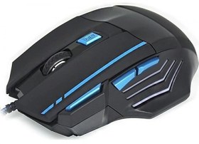 Resim Hadron HDG30 3600dpi Ledli 1.44mt USB Kablolu Oyuncu Mouse - Siyah-Mavi 