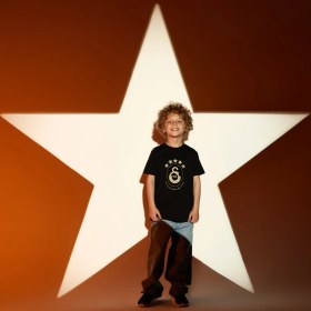 Resim Galatasaray 5 Yıldız Çocuk T-shirt C251352 SIYAH 