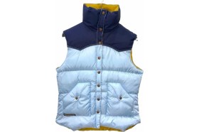 Resim Powderhorn The Original Kadın Yelek Mavi Renkli Premium Kaz Tüyü ile Şık ve Fonksiyonel 