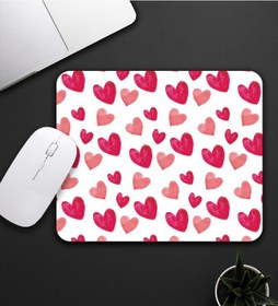 Resim Kalpli Tasarım Mouse Pad 23x19cm Fare Altlığı Kaydırmaz Taban De581 