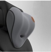 Resim Sr-21 Araba Bel Yastığı Kafalık Koltuk Hafızalı Köpük Aksesuarları, Stil: Sıradan Koltuk Başlığı Gri Sıradan Koltuk Başlığı 