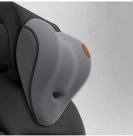 Resim Sr-21 Araba Bel Yastığı Kafalık Koltuk Hafızalı Köpük Aksesuarları, Stil: Sıradan Koltuk Başlığı Gri Sıradan Koltuk Başlığı 