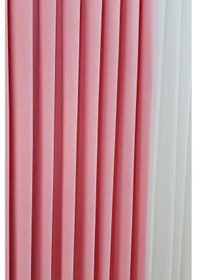 Resim Mosso Fon Perde Düz Renk Pembe 
