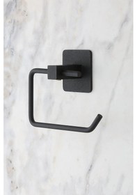Resim Yapışkanlı Siyah Tuvalet Kağıdı Tutacağı/tuvalet Wc Kağıtlık Siyah 