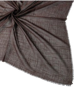 Resim Enba Flamlı Yazma %100 Pamuk Nefes Alan Doğal Kumaş Koyu Kahve 