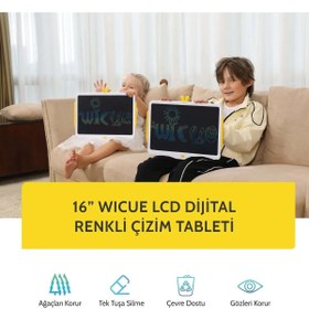 Resim Xiaomi Wicue 16 inç LCD Dijital Renkli Çizim Tableti - Standart / Standart 