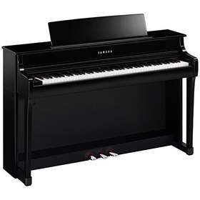 Resim Yamaha Clavinova CLP845PE Dijital Piyano (Parlak Siyah) 