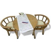 Resim Dr. Woods Aktivite Masası Kahverengi 