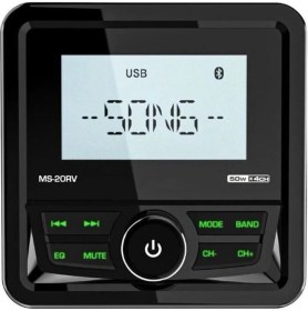 Resim Marin Bow Teyp Ses Sistemi Kare USB Girişli Bluetoothlu 