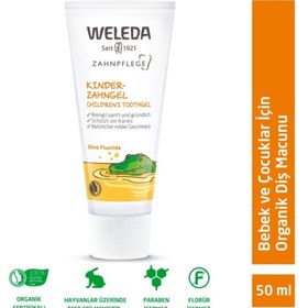 Resim Weleda Bebek ve Çocuklar İçin Organik Diş Macunu 50ml 