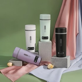 Resim PLUG&PLAY Akıllı Elektrikli Termal/Elektriksel Su Isıtıcısı - Hızlı Isınma, Otomatik Kapanmalı, 300W Güç, 220-240V Global Voltaj, Ergonomic Sapıyla Kompakt & Taşınabilir - Evde Seyahatte Ofiste İdeal Beyaz/Siyah/Pembe/Gri/Mavi/Mor Renkleriyle EU Fiş (Dönüştürücü İçermez) Enerji Verimliliğine Özenen Oto Kapama ve Kolay Temizlenebilir Tasarım 