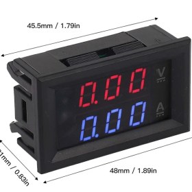 Resim Caddemia IC278B Dijital Volt-Ampermetre Dc 0-100V 0-10A (4434) 