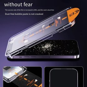 Resim For iPhone için Yüksek Çözünürlüklü Temperli Film ile Temperli Film Tek Parça 