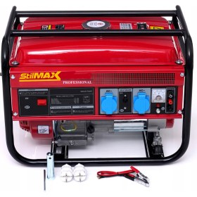 Resim Stilmax Bakır Krom Piston 4 Zamanlı 3.1 Kw 7 Hp Bakır Sargılı İpli Benzinli Jeneratör 