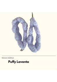 Resim Puffy Lavanta Telefon Askısı 
