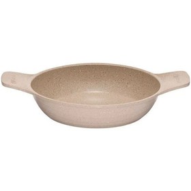 Resim Thermoad 3'lü 18-20-22 Cm Güveç Sahan Set Kapaksız -vizon Vizon 