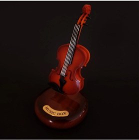 Resim Keman Müzik Kutusu - 