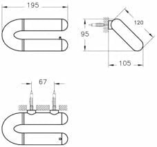 Resim VitrA Liquid A4456539 Tuvalet Kağıtlığı, Parlak Siyah 