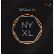 Resim D'Addario NYXL1046 Nickel Wound Elektro Gitar Teli (10-46) 