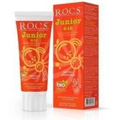 Resim Rocs Junior 6-12 Yaş Meyveli Gökkuşağı Diş Macunu 60 ml 