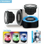 Resim Fineblue MK-22 Bluetooth ikili Speaker Kablosuz Hoparlör LED ışık Mega Bas Taşınabilir 