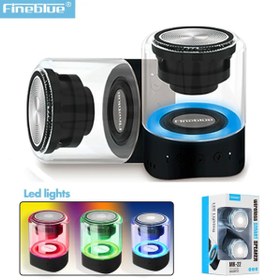 Resim Vkemall Fineblue Mk-22 Led Işıklı Tws Bluetooth Hoparlör, Mıknatıslı Taban Ve Aux Bağlantılı, 800mah Pil İle Taşınabilir Çift Hoparlör Seti 
