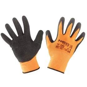 Resim NEO lateks kaplı polyester iş eldivenleri (crincle)3131X beden 10 