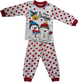 Resim Ataser Noel Yılbaşı Ikılı Takım Pijama Takımı 