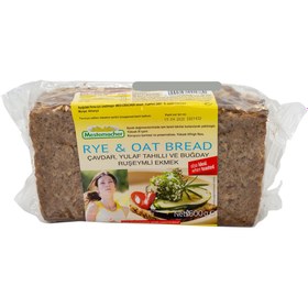 Resim MESTEMACHER Yulaf-Çavdar & Ruşeymli Tam Tahıl Ekmeği 500g 