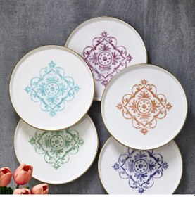 Resim Fecra Miras 6 Parça Pasta Tabağı Seti 