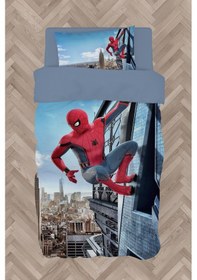 Resim Mekta Home Bebek Ve Çocuk Odası Spider-man Desenli Nevresim Takımı 
