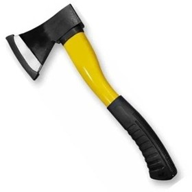 Resim Fiber Saplı Balta Ultra Sağlam Ergonomik Tutuş Kamp Balta Ev Tipi Uzunluk : 34 Cm /500 Gr 