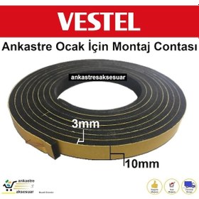 Resim Vestel Regal Uyumlu Ankastre Ocak Için Sızdırmazlık Çevre Montaj Contası - 395776287 