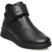 Resim Forellı Peykan Siyah Kadın Deri Bot Siyah 