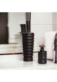 Resim Primanova Palm Tuvalet Fırçası Kahverengi 