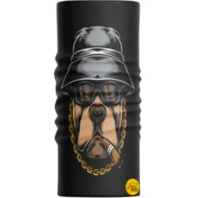 Resim Motobir Baf-Bandana Smoke Şapkalı Pitbull 