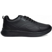 Resim Volis Siyah Memory Foam Taban Günlük Bağcıklı Erkek Sneaker Ayakkabı 36-45 Siyah 