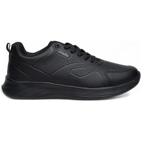 Resim Volis Siyah Memory Foam Taban Günlük Bağcıklı Erkek Sneaker Ayakkabı 36-45 Siyah 
