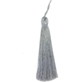 Resim Püskül Tekli 5 cm 1 Adet Gümüş 