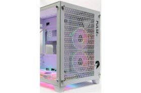 Resim Tiranozor Ti-Game Pulse-W 6 Rgb Fan Beyaz Mesh Gamıng Kasa Power Yok 