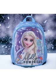 Resim Frozen Anaokul Çantası ,Beslenme Kabı ve Su Matarası 